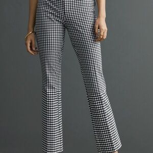 The Essential Slim Kick Flare Pants by Anthropologie